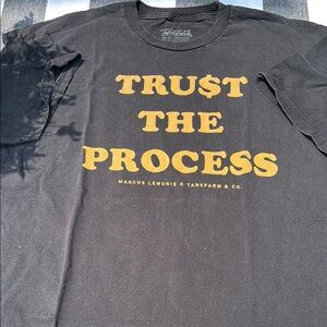 "Trust the Process" design by Marcus Lemonis in collaboration with Tankfarm & Co